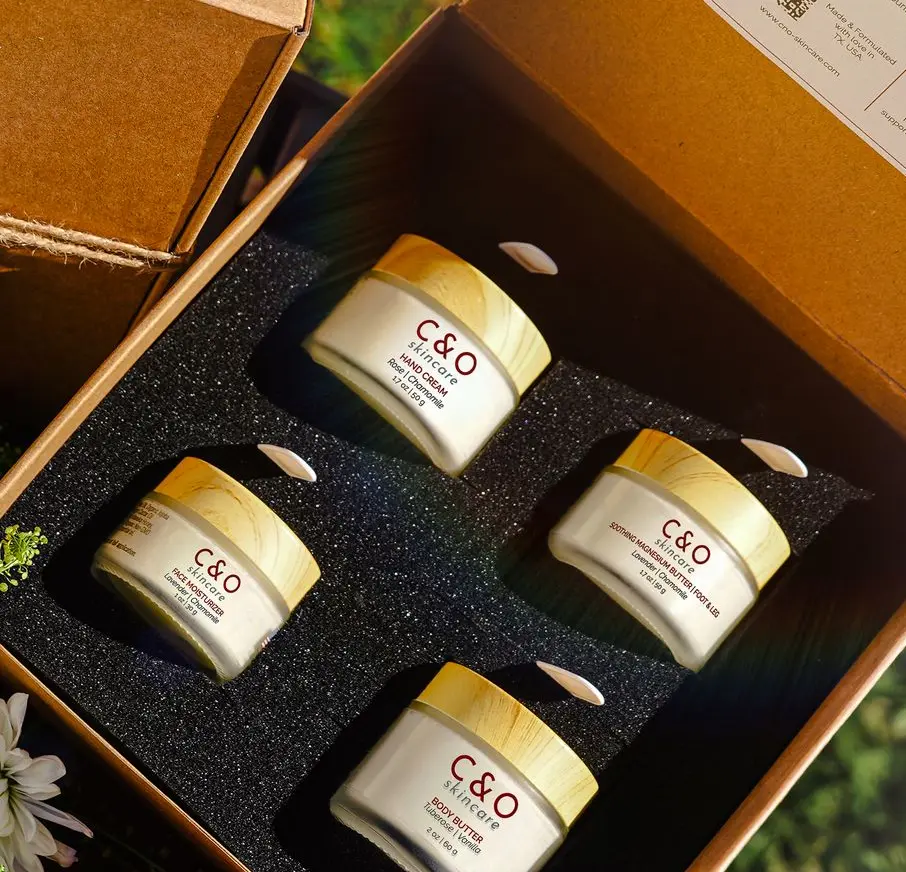 skincare Moisturizing Whole Body Set - Pack of 4